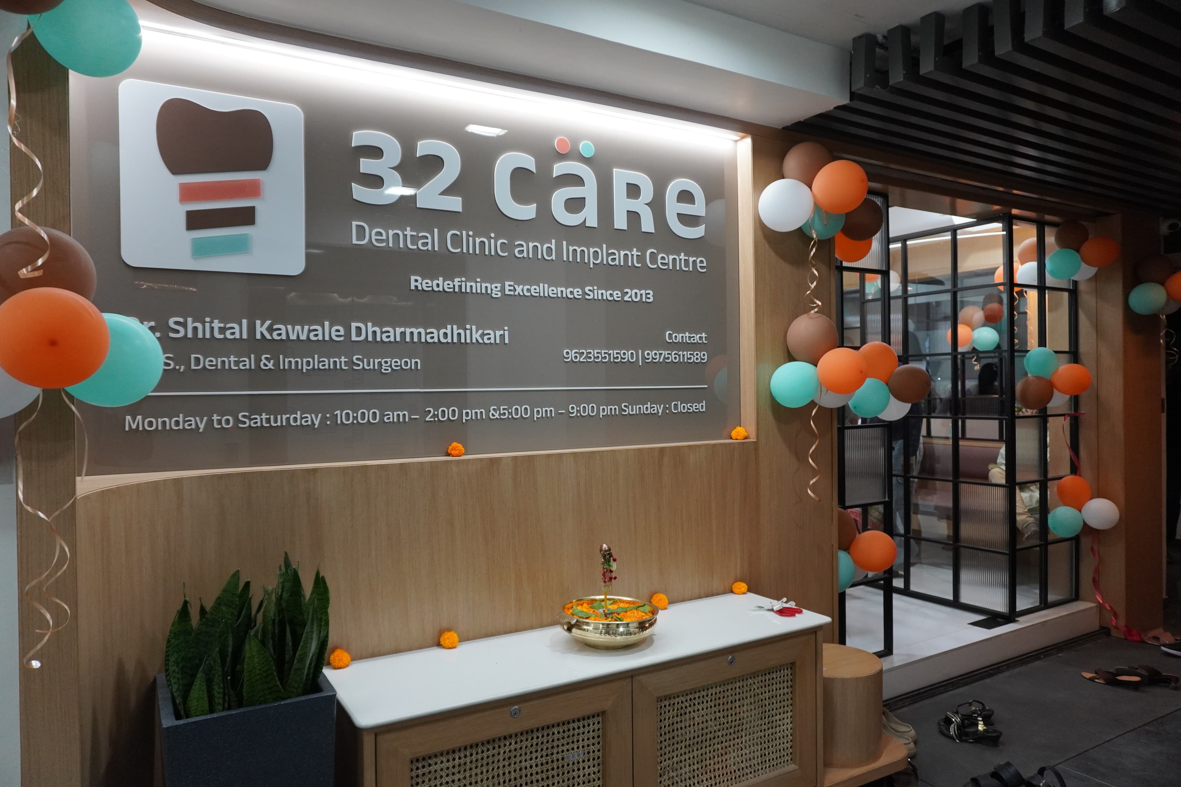 Modern dental treatment chair and equipment